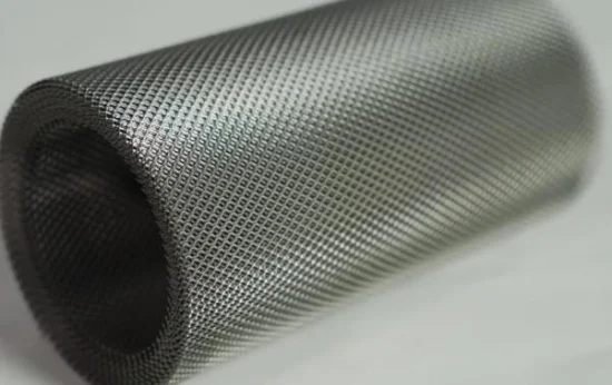Malla de titanio expandido anticorrosivo como material de batería