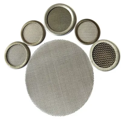 Disco de filtro de sinterización de polvo de Metal, placa de titanio sinterizado poroso de varias dimensiones para discos de filtro de agua, aireador de disco